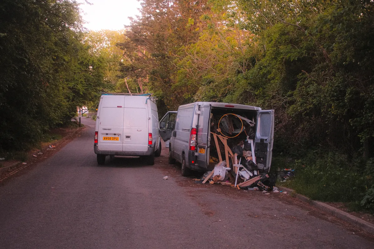 Broadmarsh walk tonight. There is beauty amongst the rubbish — 3 of 10