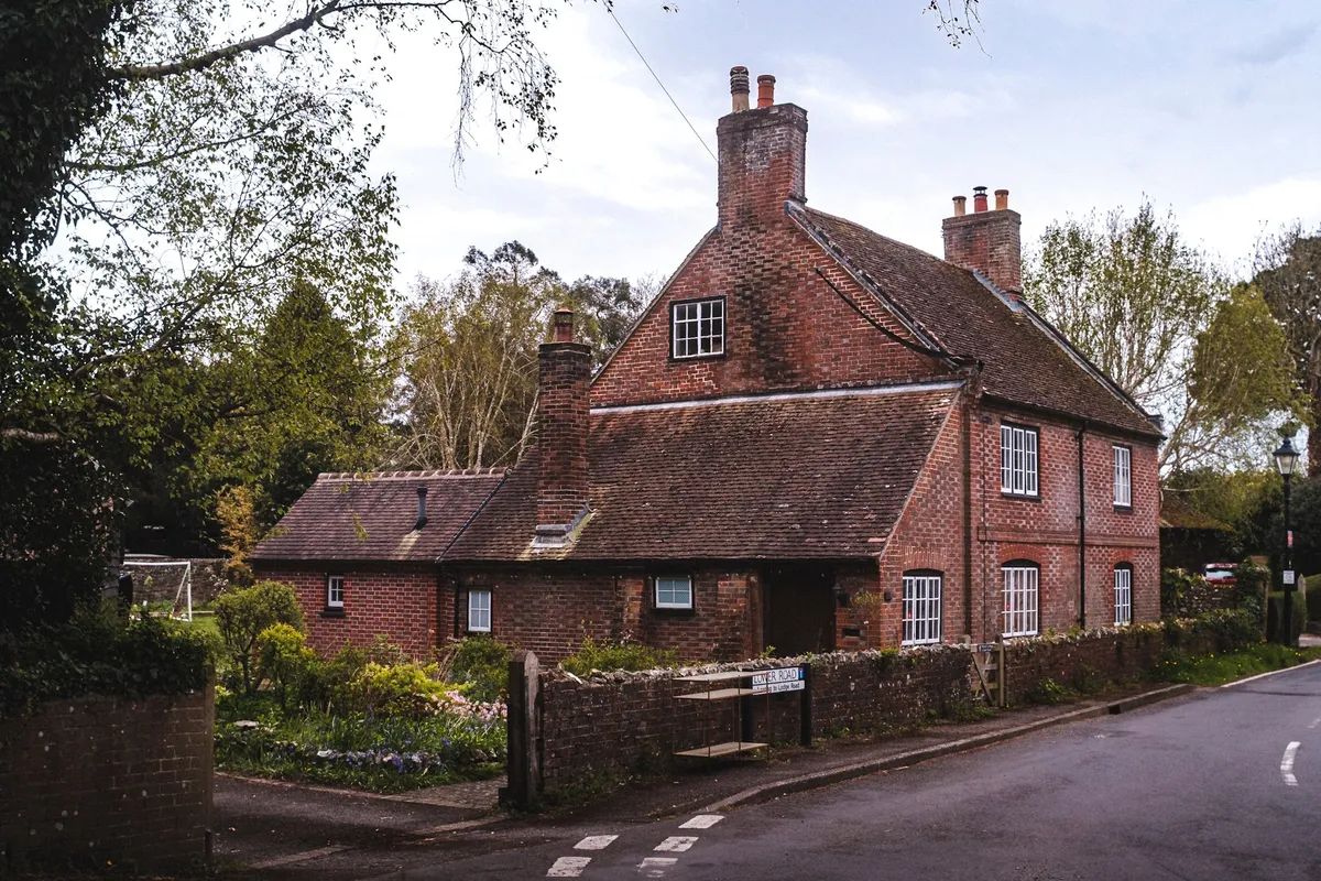 Old house on the corner