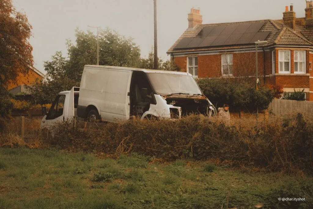 Overgrown pathway discovered off the beaten track in Havant