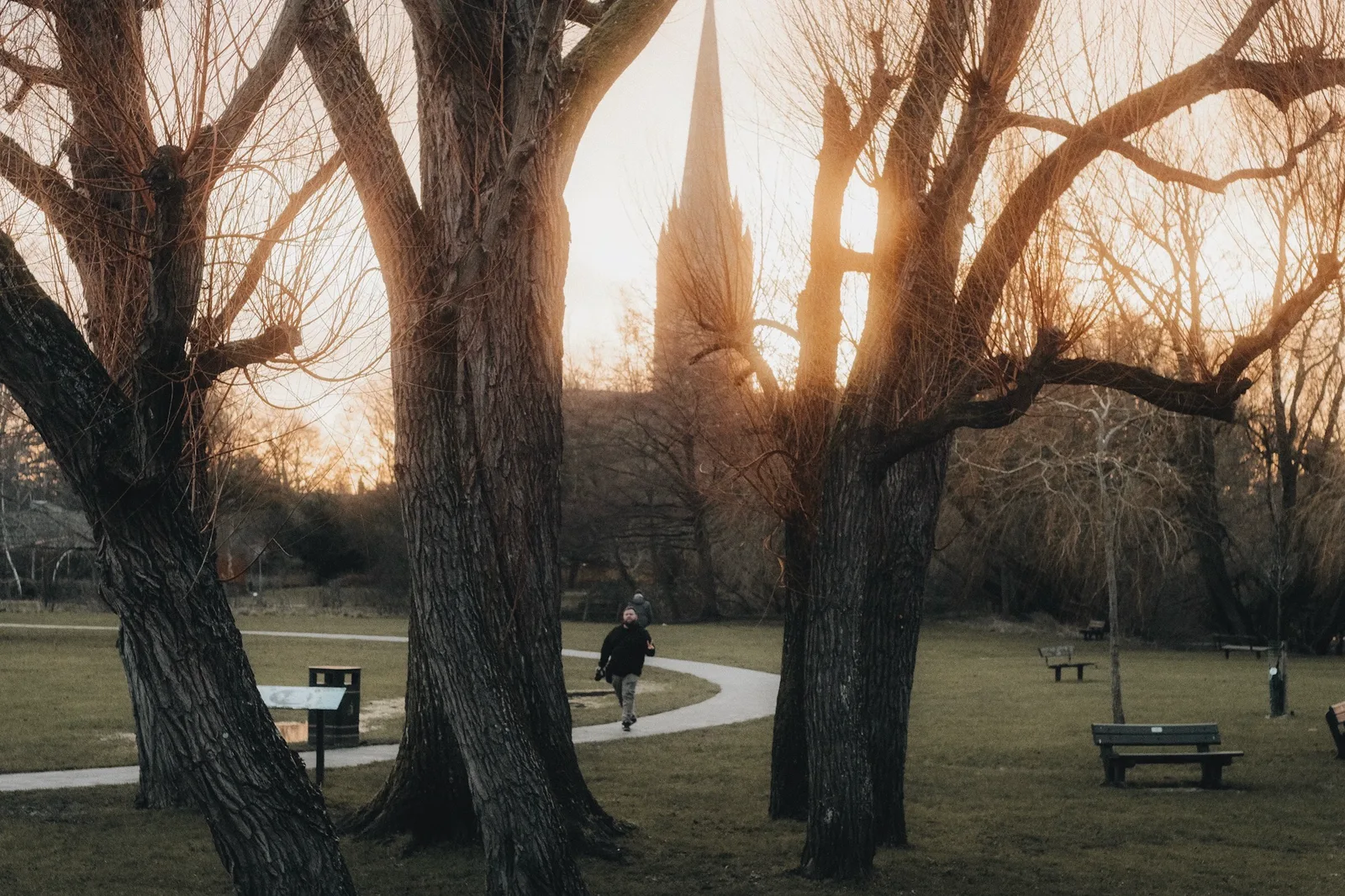Street scene in Salisbury city centre