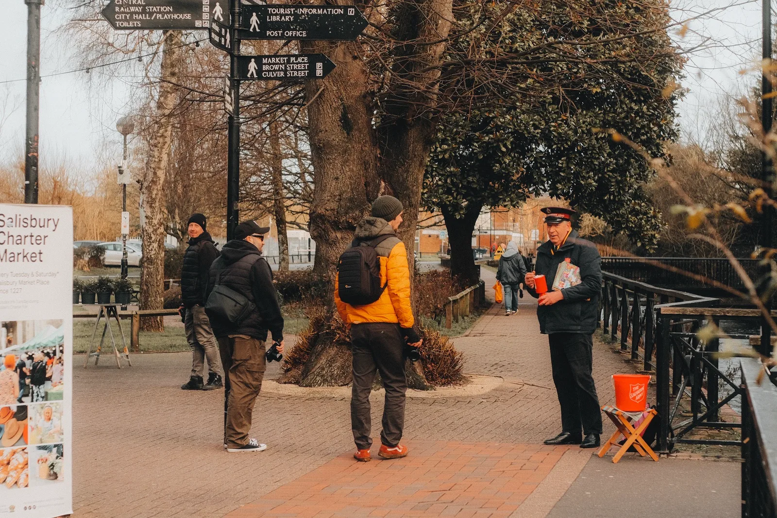Morning light on Salisbury streets