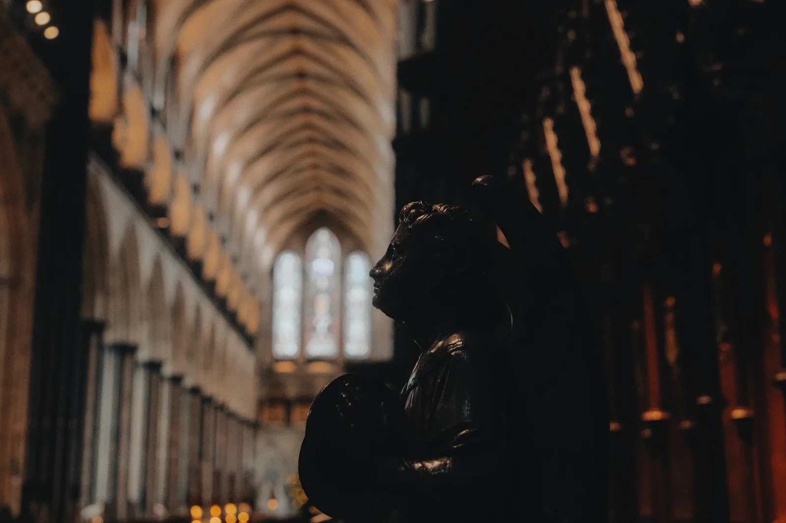 Salisbury Cathedral cloisters