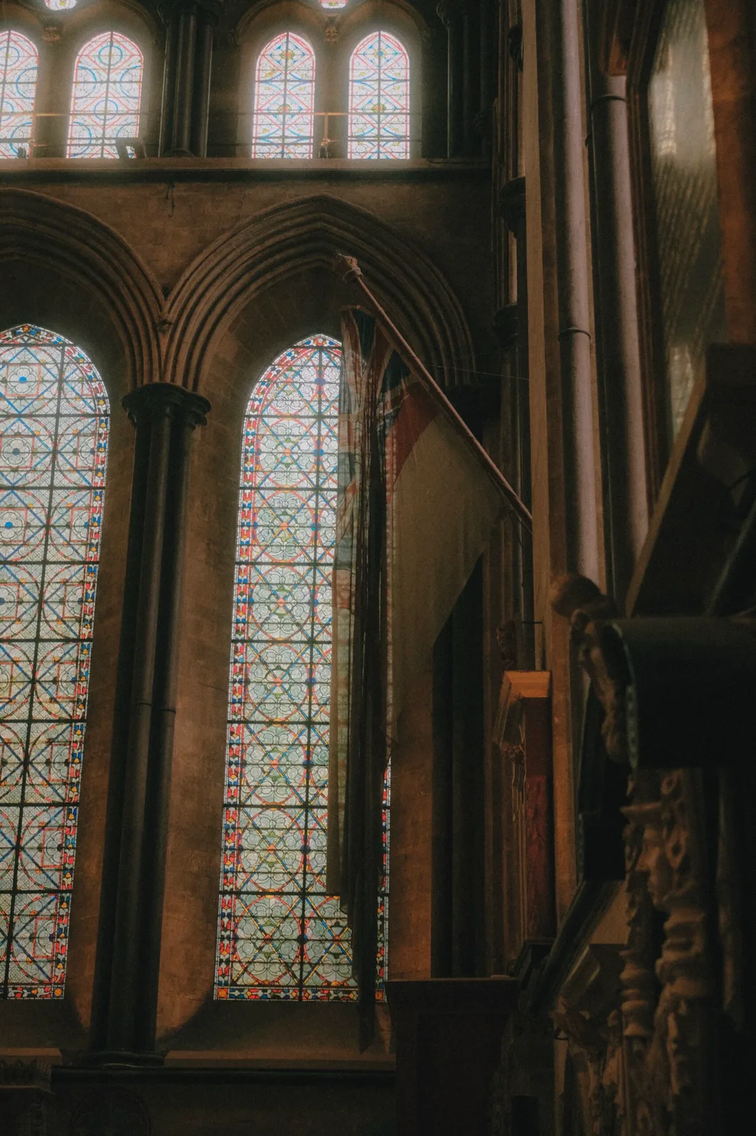 Inside Salisbury Cathedral