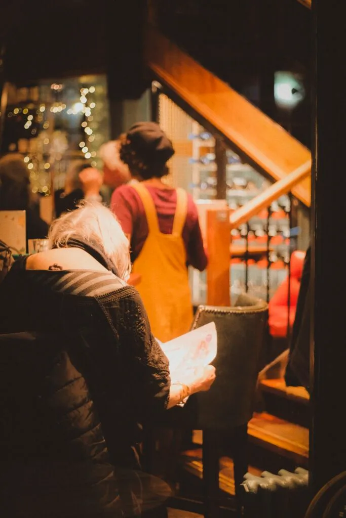 People enjoying jazz night at The Vaults Southsea