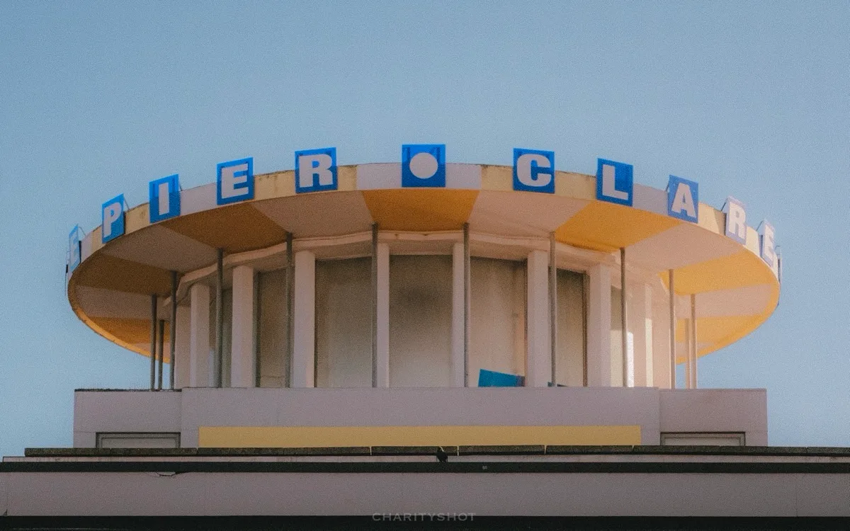 HMS Prince of Wales from the Round Tower Portsmouth